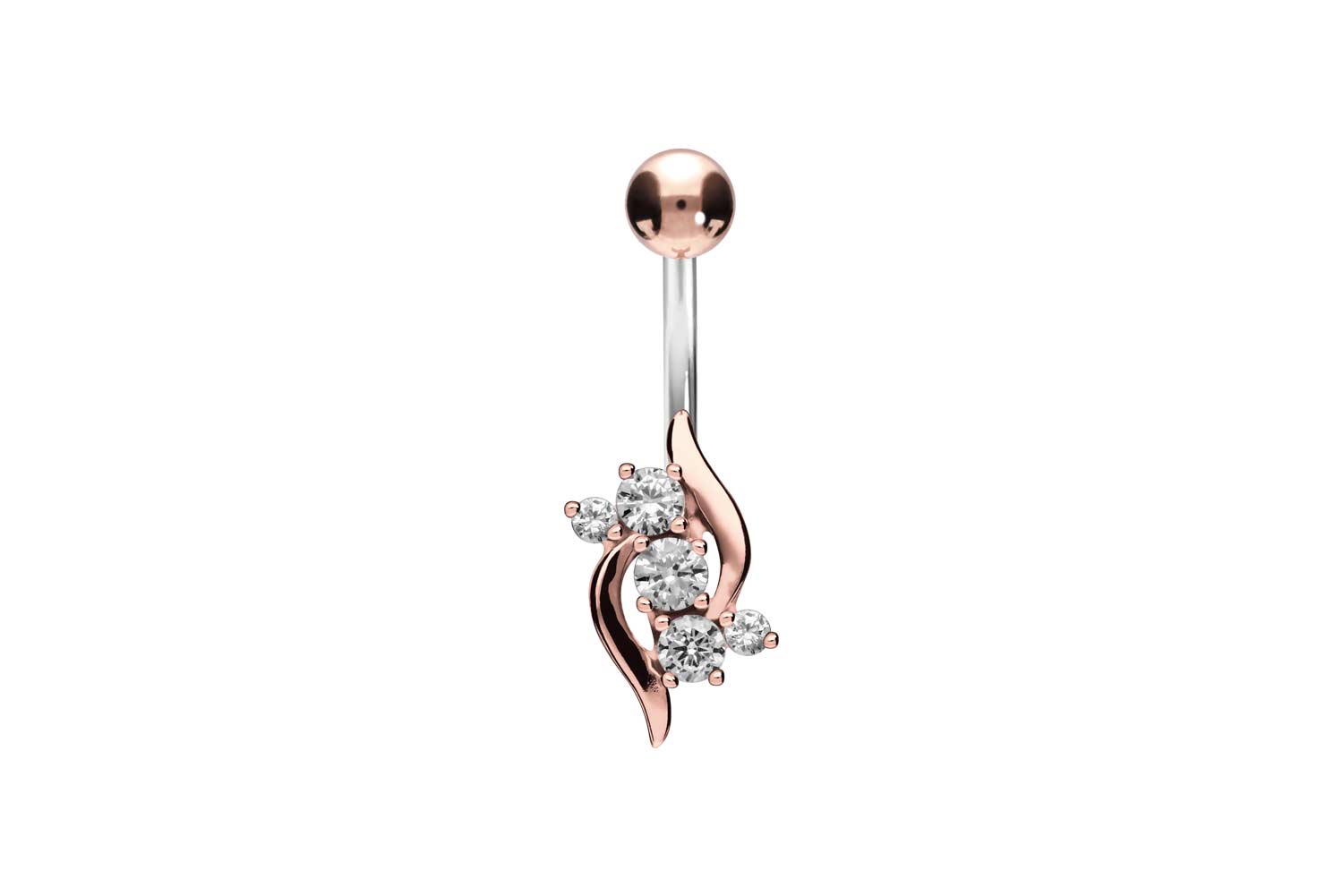 Titan Bananabell mit 925er Silber-Design DESIGN